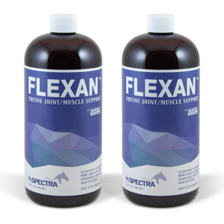 Two FLEXAN 32oz bottles